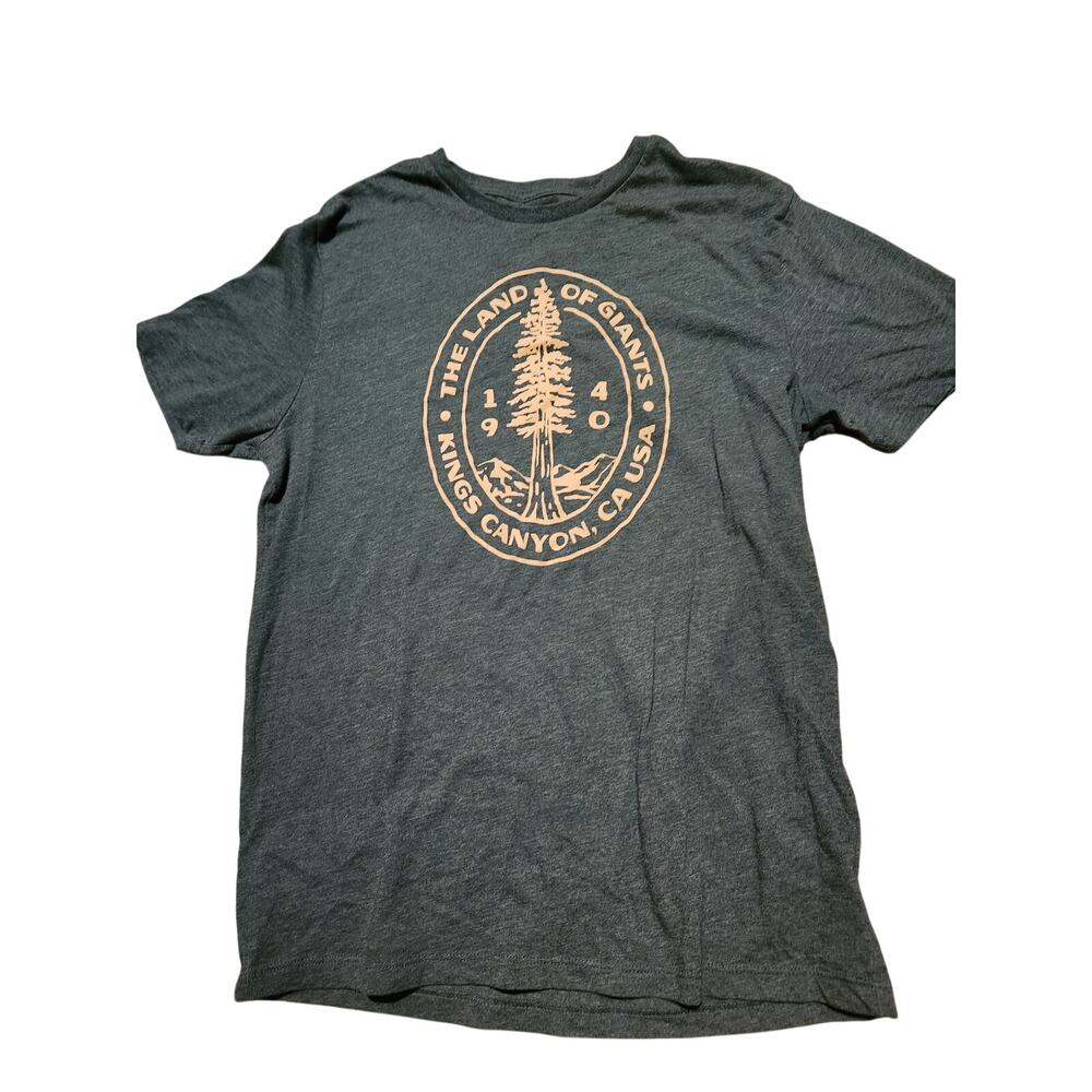 Old Navy Kings Canyon Tee Small Green Graphic Land of Giants T-Shirt